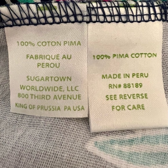 Lilly Pulitzer Raylee Inky Navy Peanut Gallery Dress, Size M - Picture 8 of 10